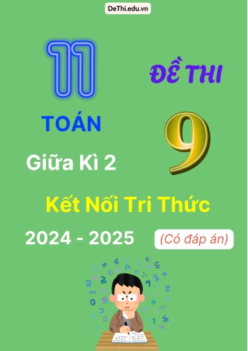 11 Đề thi Toán 9 giữa Kì 2 Kết Nối Tri Thức 2024-2025 (Có đáp án)
